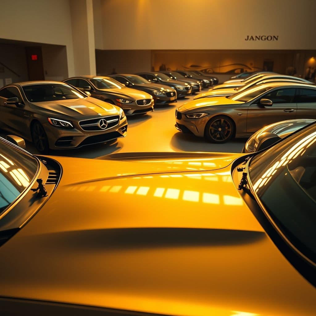 Colección de autos de lujo incautados vinculados a Raúl Gorrín