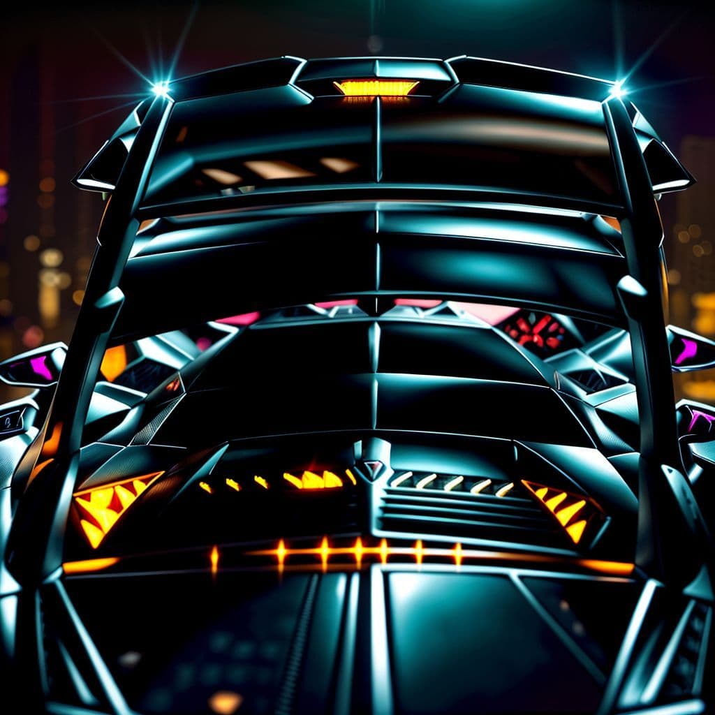 Contraste entre la ropa desgastada de Ilian Tobiana y el interior de lujo de su Lamborghini