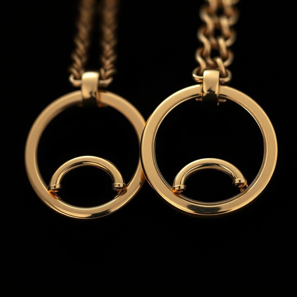 Diferencias en el diseño del collar Cartier mostrado por Pablo Bone